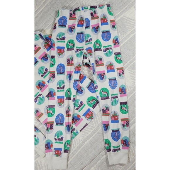Hanna Andersson Holiday Pajamas Set Snow Globe Print Size 110 (US 5) Organic Cot - Picture 2 of 8